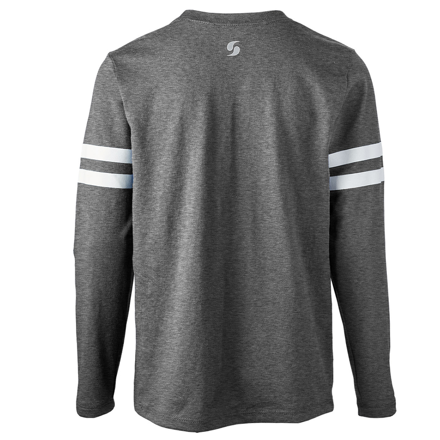 Soffe Youth Striped Sleeve Tee: SO-1840BV3